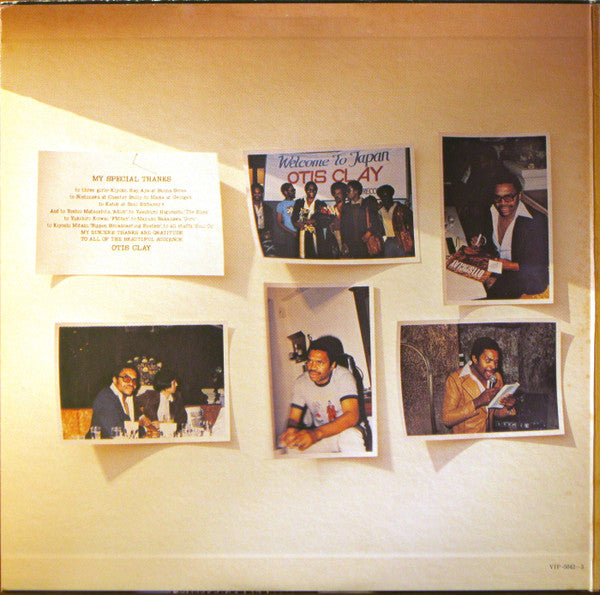 Otis Clay - Live! Otis Clay (2xVinyl, LP, Album) Very Good Plus (VG+) / Very Good Plus (VG+)