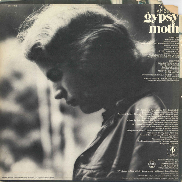 Stephen Ambrose - Gypsy Moth (Vinyl, LP, Album) Good Plus (G+) / Good (G)