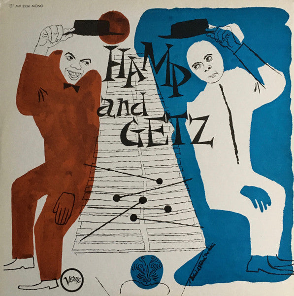 Lionel Hampton - Hamp And Getz (Vinyl, LP, Album, Reissue, Mono) Very Good Plus (VG+) / Very Good (VG)