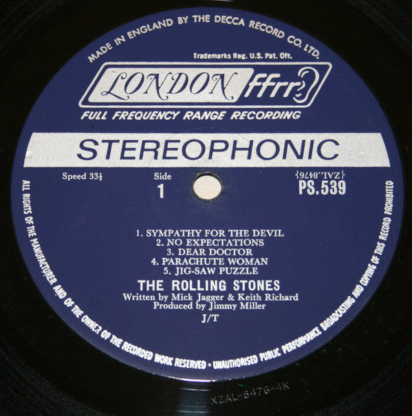 The Rolling Stones - Beggars Banquet (Vinyl, Flexi-disc, LP, Album,...