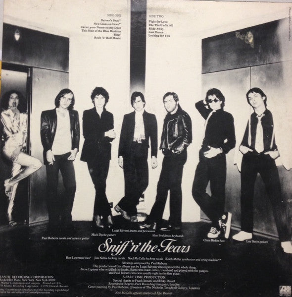 Sniff 'n' the Tears - Fickle Heart (Vinyl, LP, Album) Very Good (VG) / Very Good Plus (VG+)