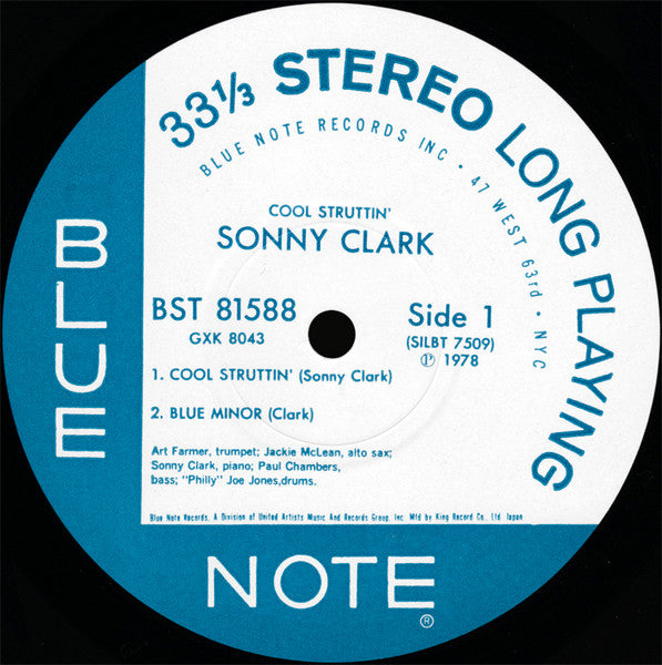 Sonny Clark - Cool Struttin' (Vinyl, LP, Album, Reissue, Stereo) Very Good (VG) / Very Good (VG)