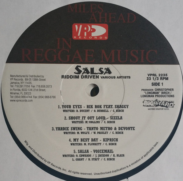 Various - Salsa (2xVinyl, LP, Compilation) Very Good (VG) / Very Good Plus (VG+)