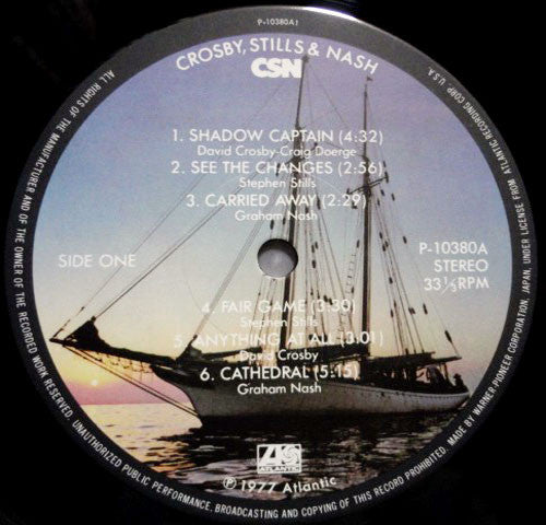 Crosby, Stills & Nash - CSN (Vinyl, LP, Album)