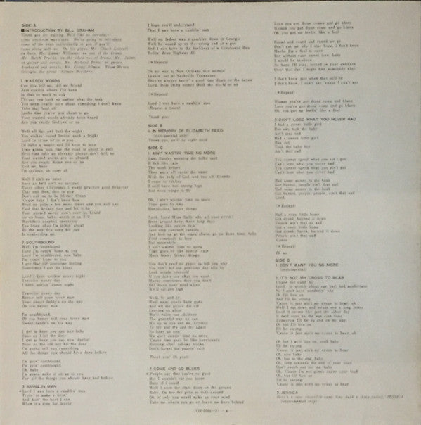 The Allman Brothers Band - Wipe The Windows, Check The Oil, Dollar ...