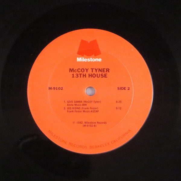 McCoy Tyner - 13th House (Vinyl, LP, Album) Good Plus (G+) / Good Plus (G+)