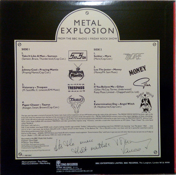 Various - Metal Explosion From The Friday Rock Show (Vinyl, LP, Com...
