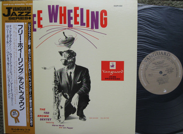 The Ted Brown Sextet - Free Wheeling (Vinyl, LP, Album, Mono, Reissue) Very Good (VG) / Very Good (VG)