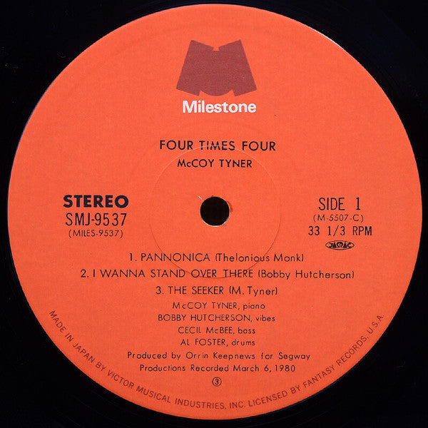 McCoy Tyner - 4 X 4 (Vinyl, LP, Album)