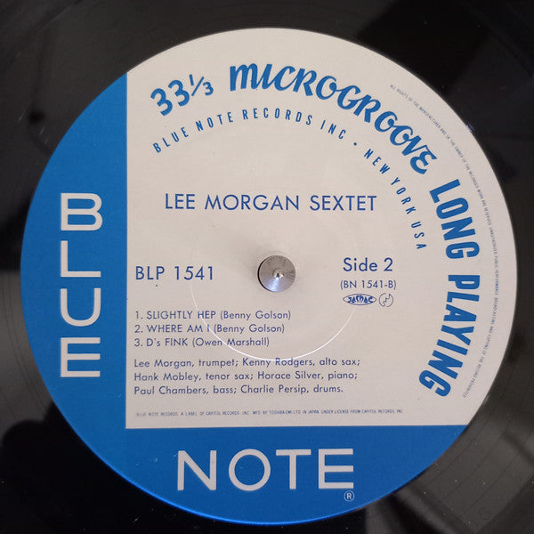 Lee Morgan - Volume 2 - Sextet (Vinyl, LP, Album, Reissue, Mono)