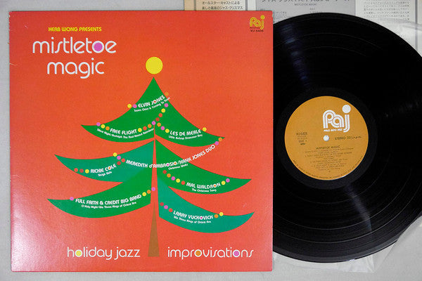 Various - Mistletoe Magic - Holiday Jazz Improvisations (Vinyl, LP, Album) Very Good Plus (VG+) / Very Good Plus (VG+)