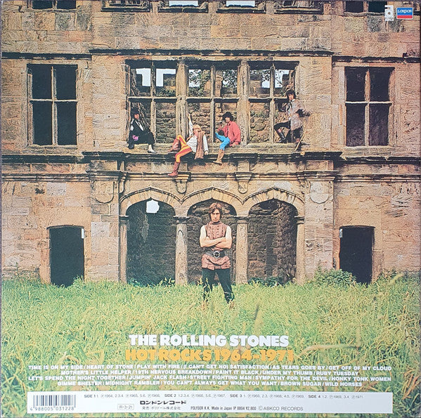 The Rolling Stones - Hot Rocks 1964-1971 (2xVinyl, LP, Compilation, Reissue) Near Mint (NM or M-) / Very Good Plus (VG+)