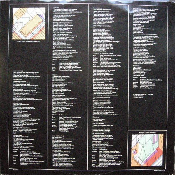 10cc - Bloody Tourists (Vinyl, LP, Album, Stereo) Very Good (VG) / Very Good Plus (VG+)