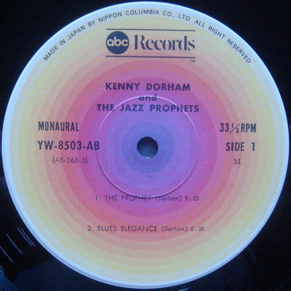 Kenny Dorham And The Jazz Prophets - Vol. 1 (Vinyl, LP, Album, Reissue, Mono) Very Good Plus (VG+) / Very Good (VG)