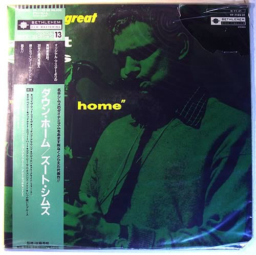 Zoot Sims - Down Home (Vinyl, LP, Album, Reissue) Very Good Plus (VG+) / Very Good Plus (VG+)