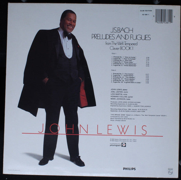 Johann Sebastian Bach - J.S. Bach Preludes And Fugues From The Well-Tempered Clavier Book 1 (Vinyl, LP, Album) Very Good Plus (VG+) / Very Good Plus (VG+)