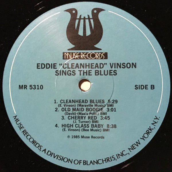 Eddie "Cleanhead" Vinson - Eddie "Cleanhead" Vinson Sings The Blues (Vinyl, LP, Compilation) Very Good Plus (VG+) / Very Good Plus (VG+)