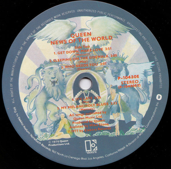 Queen - News Of The World = 世界に捧ぐ (Vinyl, LP, Album)