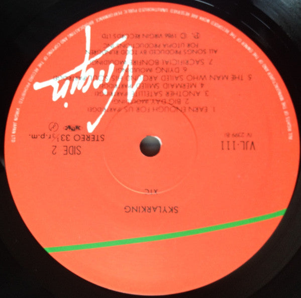 XTC - Skylarking (Vinyl, LP, Album, Reissue, Stereo) Near Mint (NM or M-) / Very Good Plus (VG+)