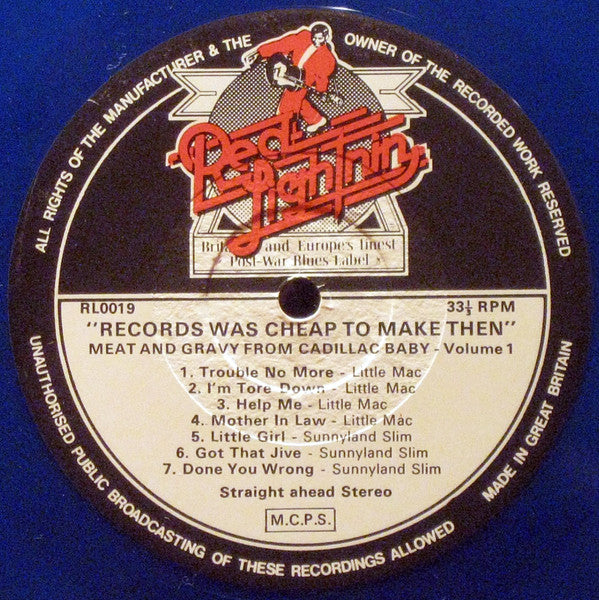Various - Records Was Cheap To Make Then (Vinyl, LP, Compilation, Stereo) Very Good Plus (VG+) / Very Good (VG)