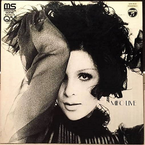 Mieko Hirota - Miko Live (Vinyl, LP, Album, Quadraphonic) Very Good (VG) / Very Good Plus (VG+)