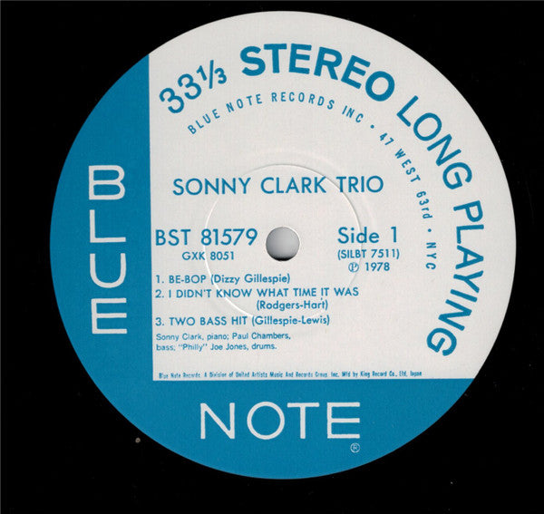 Sonny Clark Trio - Sonny Clark Trio (Vinyl, LP, Album, Reissue, Ste...