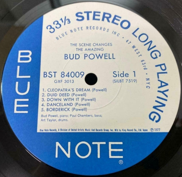 Bud Powell - The Scene Changes, Vol. 5 = ザ・シーン・チェンジズ 第5集 (Vinyl, LP...