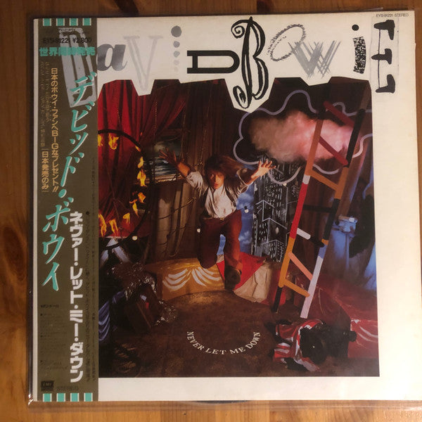 David Bowie - Never Let Me Down (Vinyl, LP, Album, Promo) Near Mint (NM or M-) / Very Good Plus (VG+)