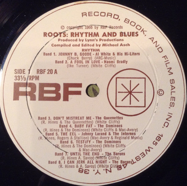 Various - Roots: Rhythm And Blues (Vinyl, LP, Compilation) Good Plus (G+) / Good Plus (G+)