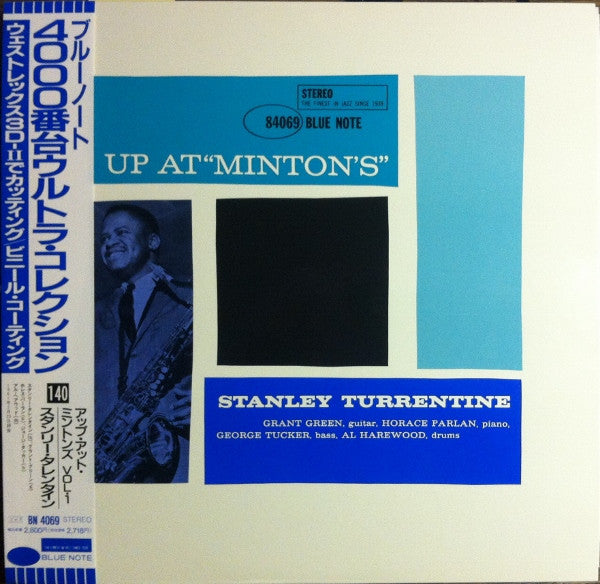 Stanley Turrentine - Up At "Minton's", Vol. 1 (Vinyl, LP, Album, Limited Edition, Reissue, Stereo) Near Mint (NM or M-) / Near Mint (NM or M-)