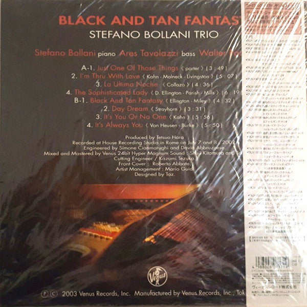 Stefano Bollani Trio - Black And Tan Fantasy (Vinyl, LP, Album) Very Good Plus (VG+) / Very Good Plus (VG+)
