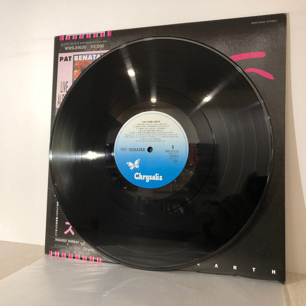 Pat Benatar - Live From Earth (Vinyl, LP, Album, Stereo)