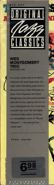 The Wes Montgomery Trio - A Dynamic New Sound: Guitar/Organ/Drums (...
