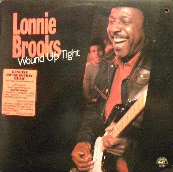 Lonnie Brooks - Wound Up Tight (Vinyl, Album, LP) Near Mint (NM or M-) / Near Mint (NM or M-)