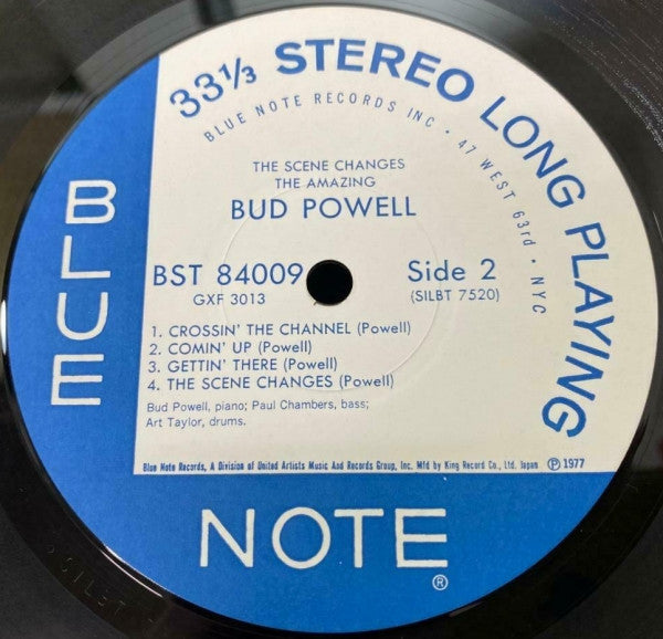 Bud Powell - The Scene Changes, Vol. 5 = ザ・シーン・チェンジズ 第5集 (Vinyl, LP...