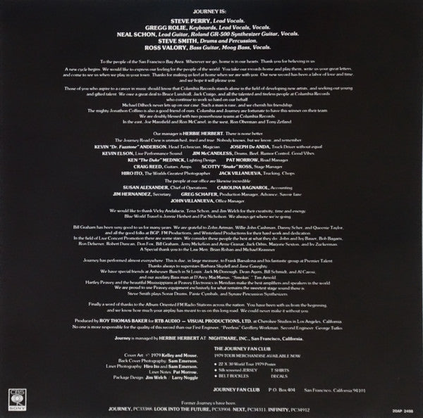 Journey - Evolution (Vinyl, LP, Album, Reissue) Very Good Plus (VG+) / Very Good Plus (VG+)