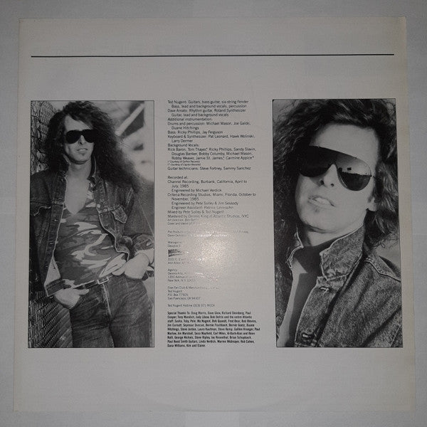 Ted Nugent - Little Miss Dangerous (Vinyl, LP, Album) Very Good Plus (VG+) / Very Good (VG)