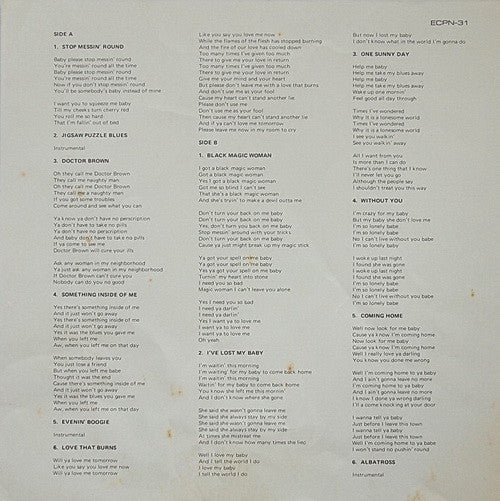 Fleetwood Mac - English Rose (Vinyl, LP, Album, Reissue) Very Good Plus (VG+) / Very Good (VG)