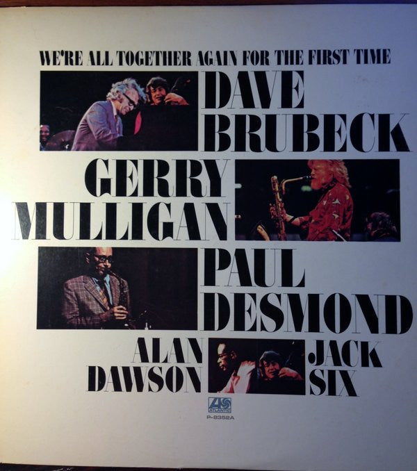 Dave Brubeck - We're All Together Again For The First Time (Vinyl, ...