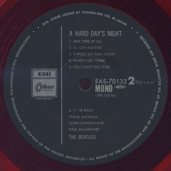 The Beatles - A Hard Day's Night = ビートルズがやって来るヤァ!ヤァ!ヤァ! (Vinyl, LP,...