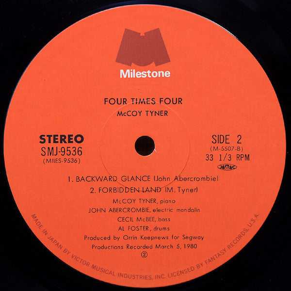 McCoy Tyner - 4 X 4 (Vinyl, LP, Album)