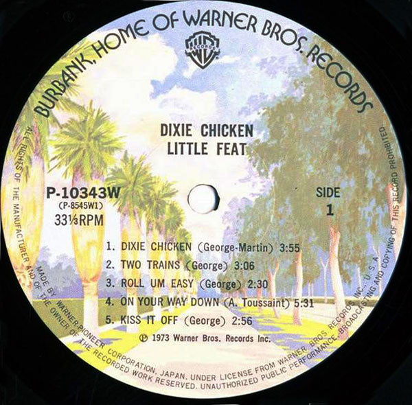Little Feat - Dixie Chicken (Vinyl, LP, Album, Reissue)