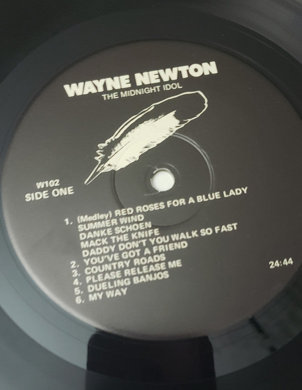 Wayne Newton - The Midnight Idol (LP) - Good Plus (G+) / Very Good (VG)