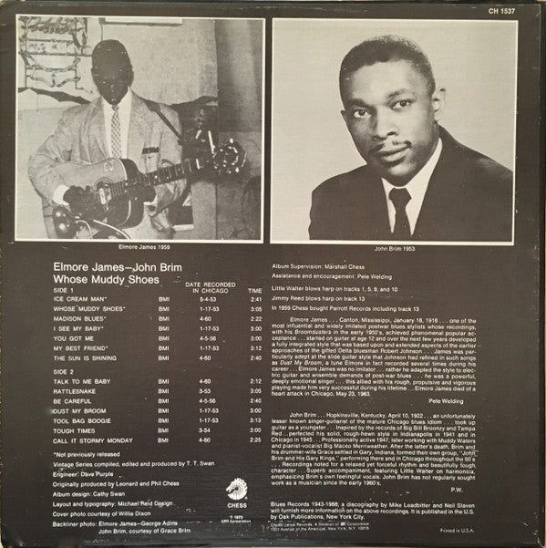 Elmore James - Whose Muddy Shoes (Vinyl, LP, Compilation, Reissue, ...