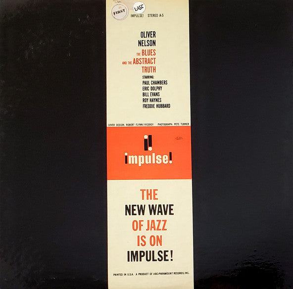 Oliver Nelson - The Blues And The Abstract Truth (Vinyl, LP, Album, Reissue, Repress, Stereo) Good Plus (G+) / Good Plus (G+)