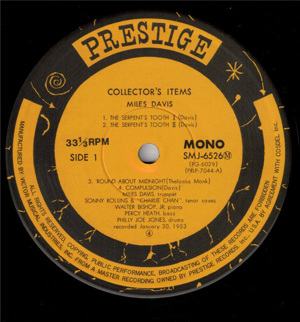 Miles Davis - Collectors' Items (Vinyl, LP, Album, Reissue, Remaste...