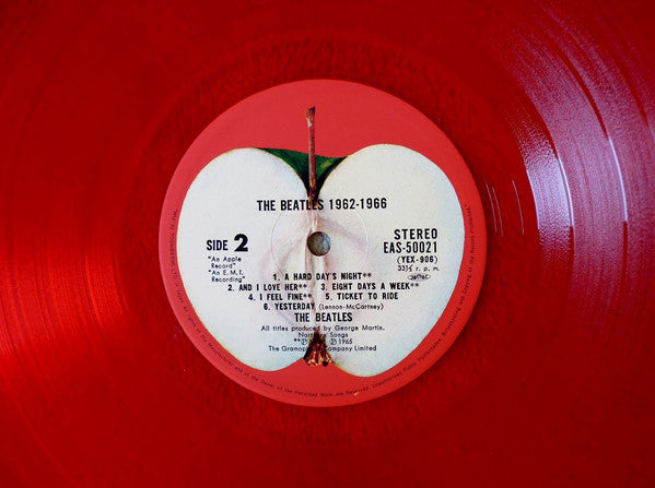 The Beatles - 1962-1966 (Vinyl, LP, Compilation, Reissue)