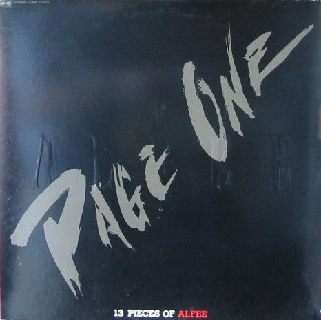 The ALFEE - Page One - 13 Pieces Of Alfee (Vinyl, LP, Compilation, ...
