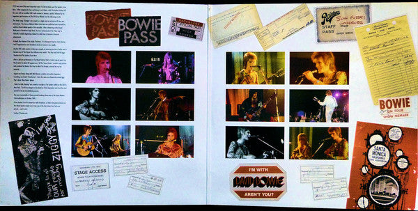 David Bowie - Santa Monica '72 (2xVinyl, LP, Album, Partially Unofficial, Remastered, Stereo) Very Good (VG) / Very Good Plus (VG+)