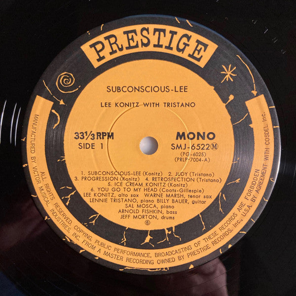Lee Konitz - Subconscious-Lee (Vinyl, LP, Compilation, Mono, Reissu...